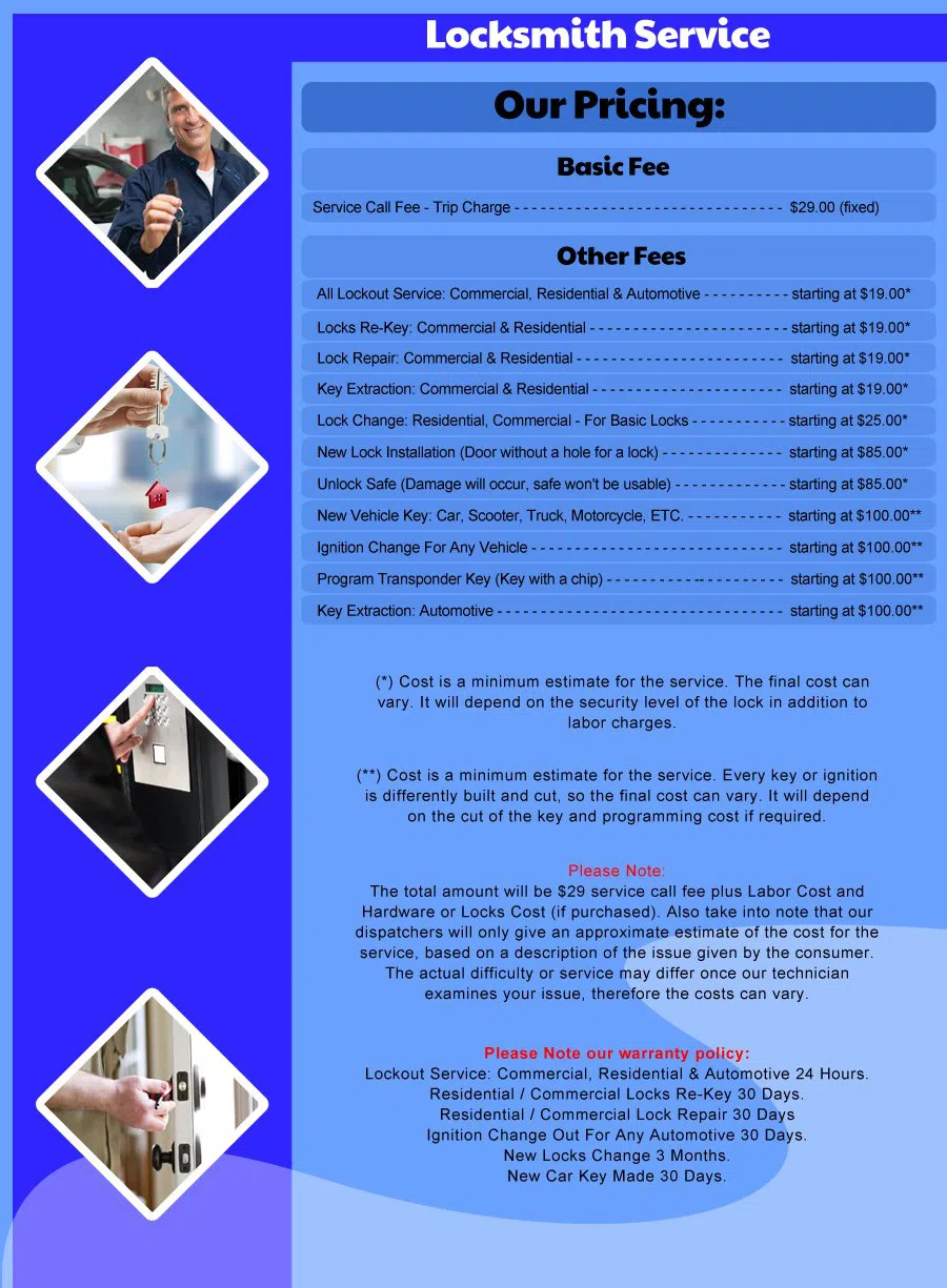 Express Locksmith Store Wilmette, IL 847-915-3196 - Pricelist-15